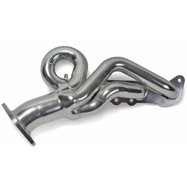 Ford Mustang GT 5.0 1-3/4 Shorty Exhaust Headers Polished Silver Ceramic 15-17