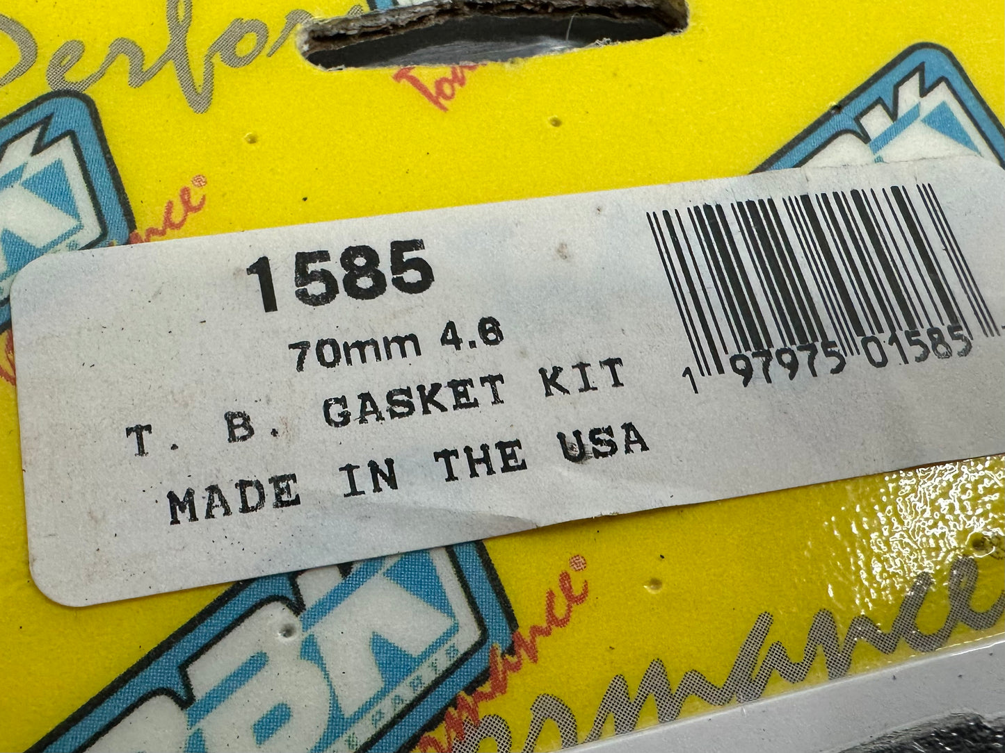96-04 Ford Mustang 4.6L BBK 70-75MM Throttle Body Gasket Aftermarket