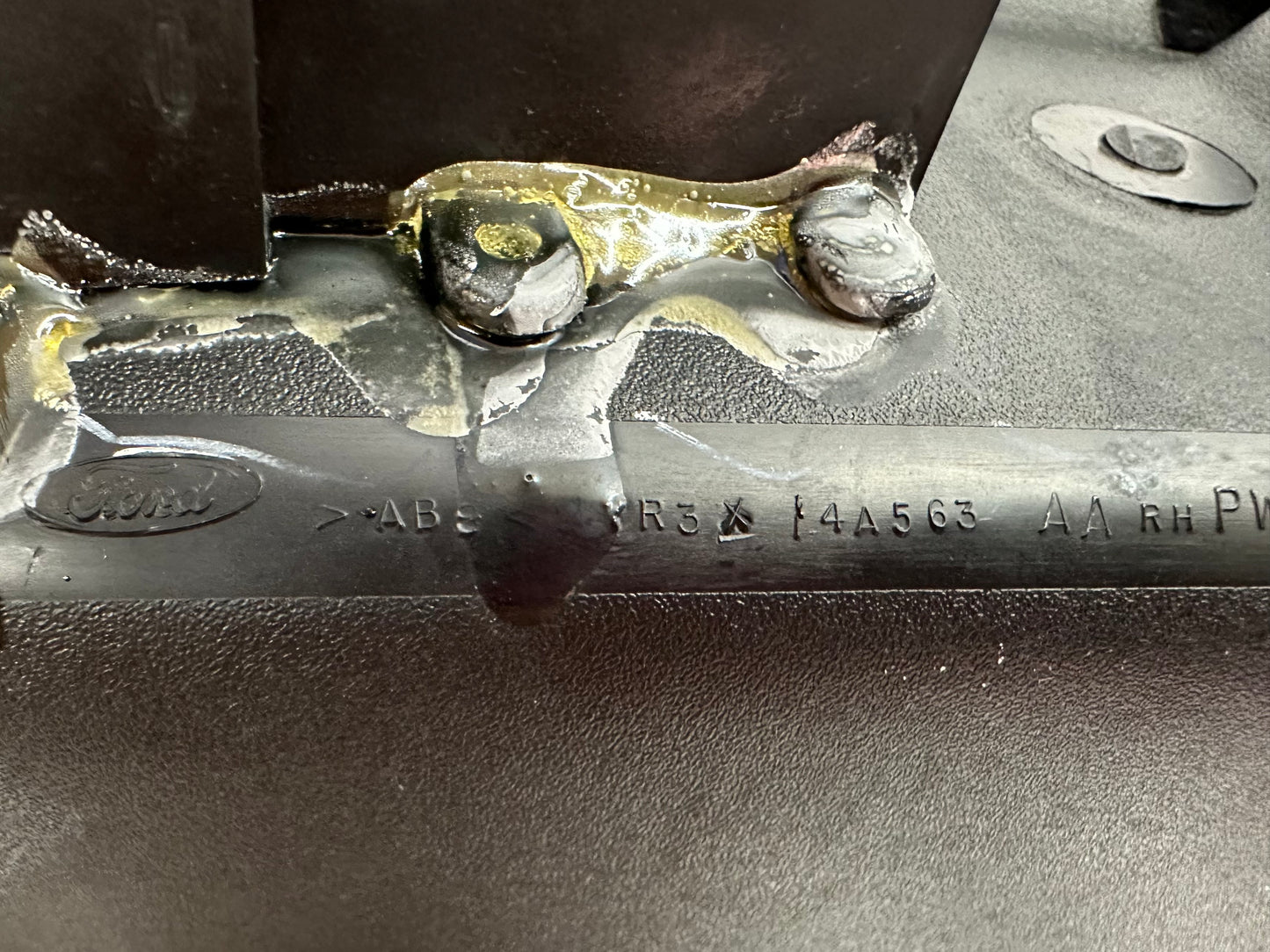 99-04 Ford Mustang Window Switch Handle Trim Bezel Passenger RH OEM 1R3X-14A563-AA #01