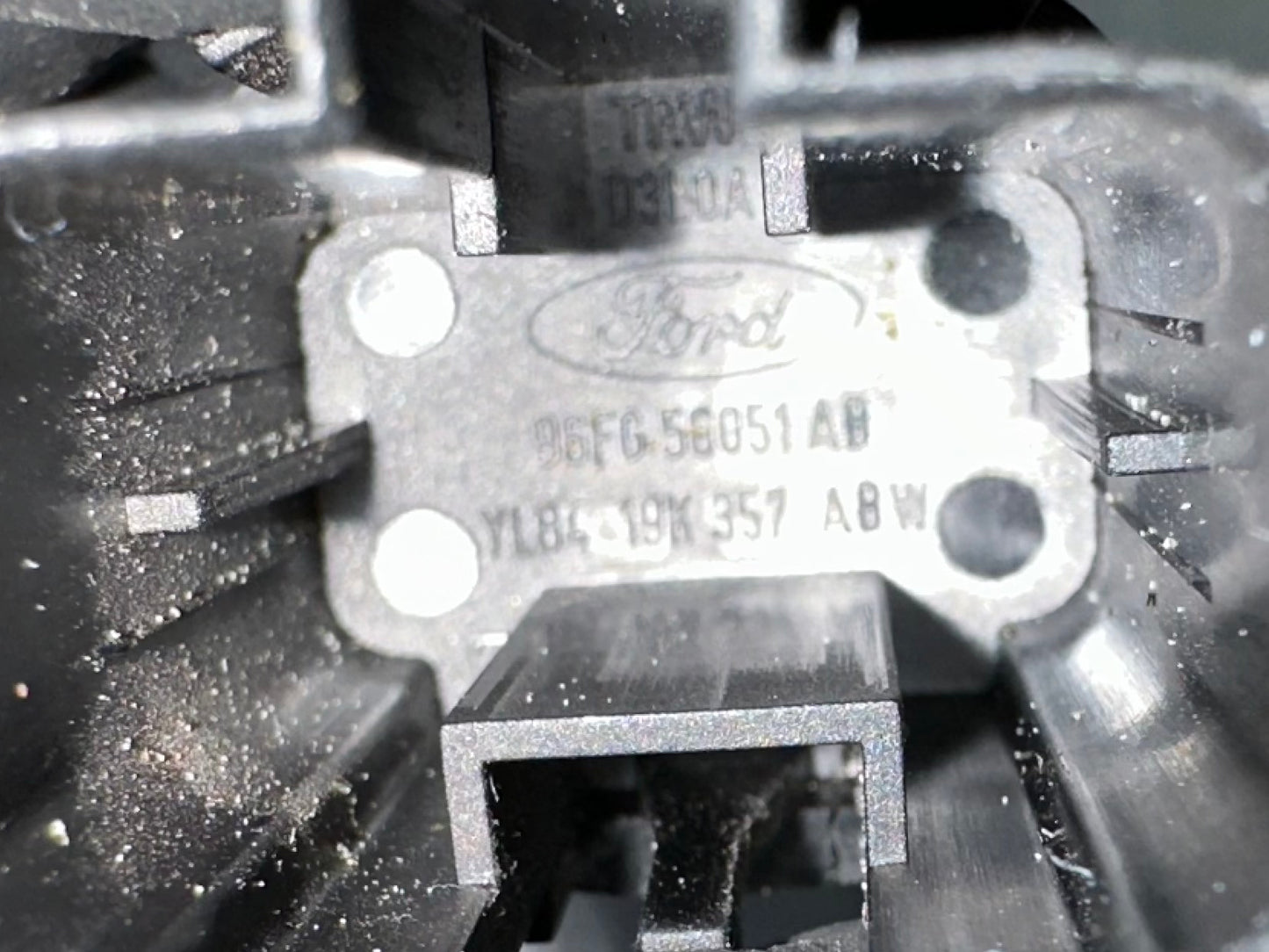 99-04 Ford Mustang Instrument Panel Delete Plug Blank Switch Cover OEM YL84-19K357-ABW #02