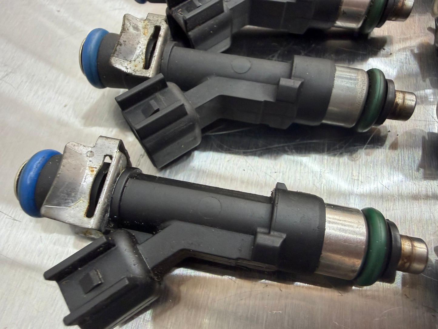 11-14 Ford Mustang 5.0 F150 BOSCH Fuel Injectors OEM BR3E-EB #CY
