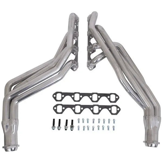 Ford Mustang GT 5.0 1-5/8 Long Tube Exhaust Headers Polished Silver Ceramic 94-95