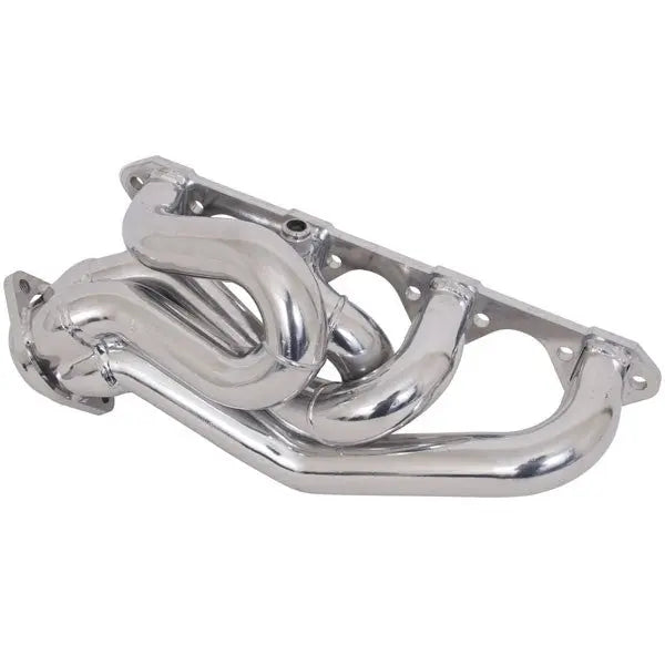 Ford Mustang GT 5.0 1-5/8 Shorty Equal Length Exhaust Headers Polished Silver Ceramic 94-95