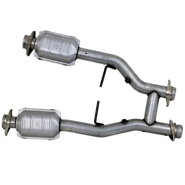Ford Mustang GT Cobra 2-1/2 Short Catted Mid H-Pipe 96-04