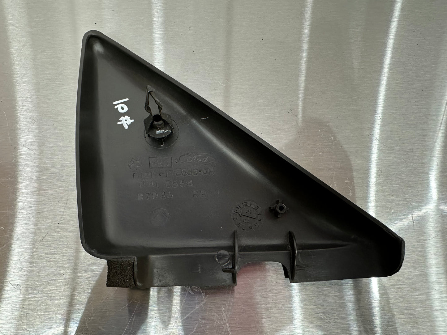 99-04 Ford Mustang Speaker Delete Door Mirror Interior Trim RH OEM F4ZB-17E680- AH #01