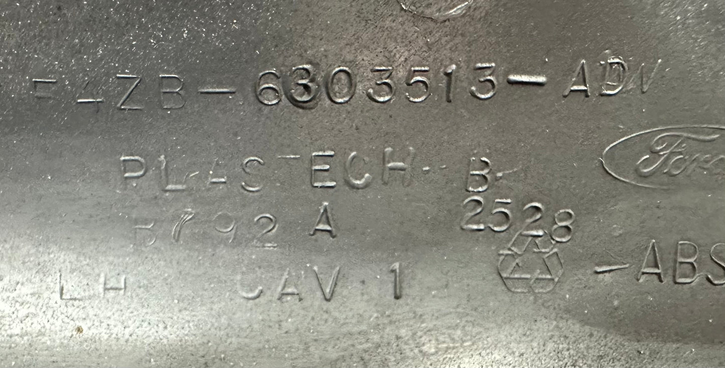 99-04 Ford Mustang LH A Pillar Trim OEM F4ZB-6303513-ADW #01