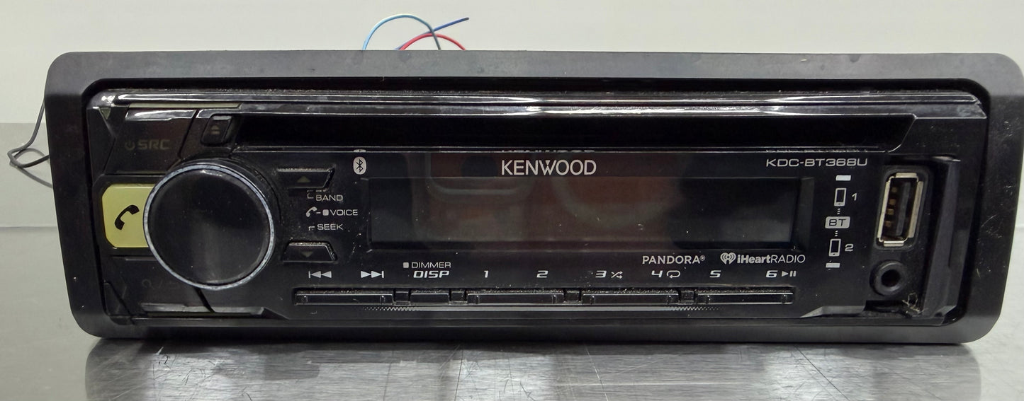 Kenwood Radio CD Player Bluetooth KDC-BT388U Aftermarket #03