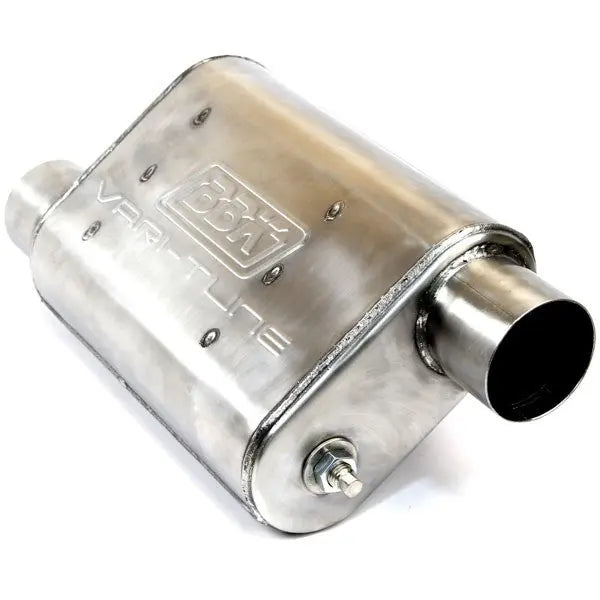 Varitune Adjustable Muffler Double Offset 3.0 Inch Stainless
