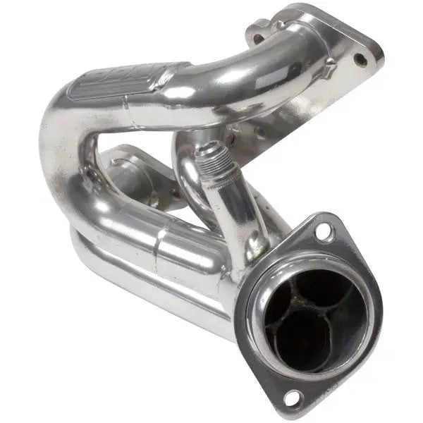 Ford Mustang V6 1-5/8 Shorty Exhaust Headers Polished Silver Ceramic 05-10