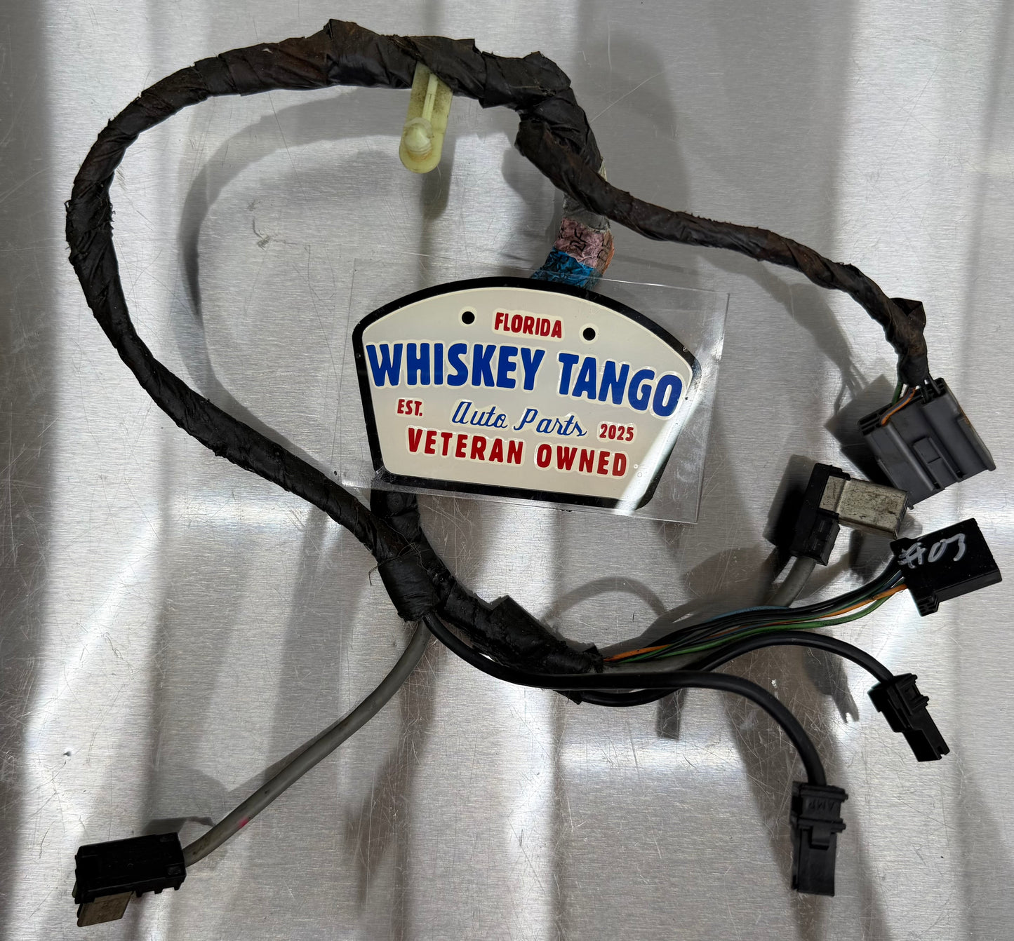 99-04 Ford Mustang Dash Radio Wiring Harness OEM XR33-19B113-DF, E80F-14N003-DA #03
