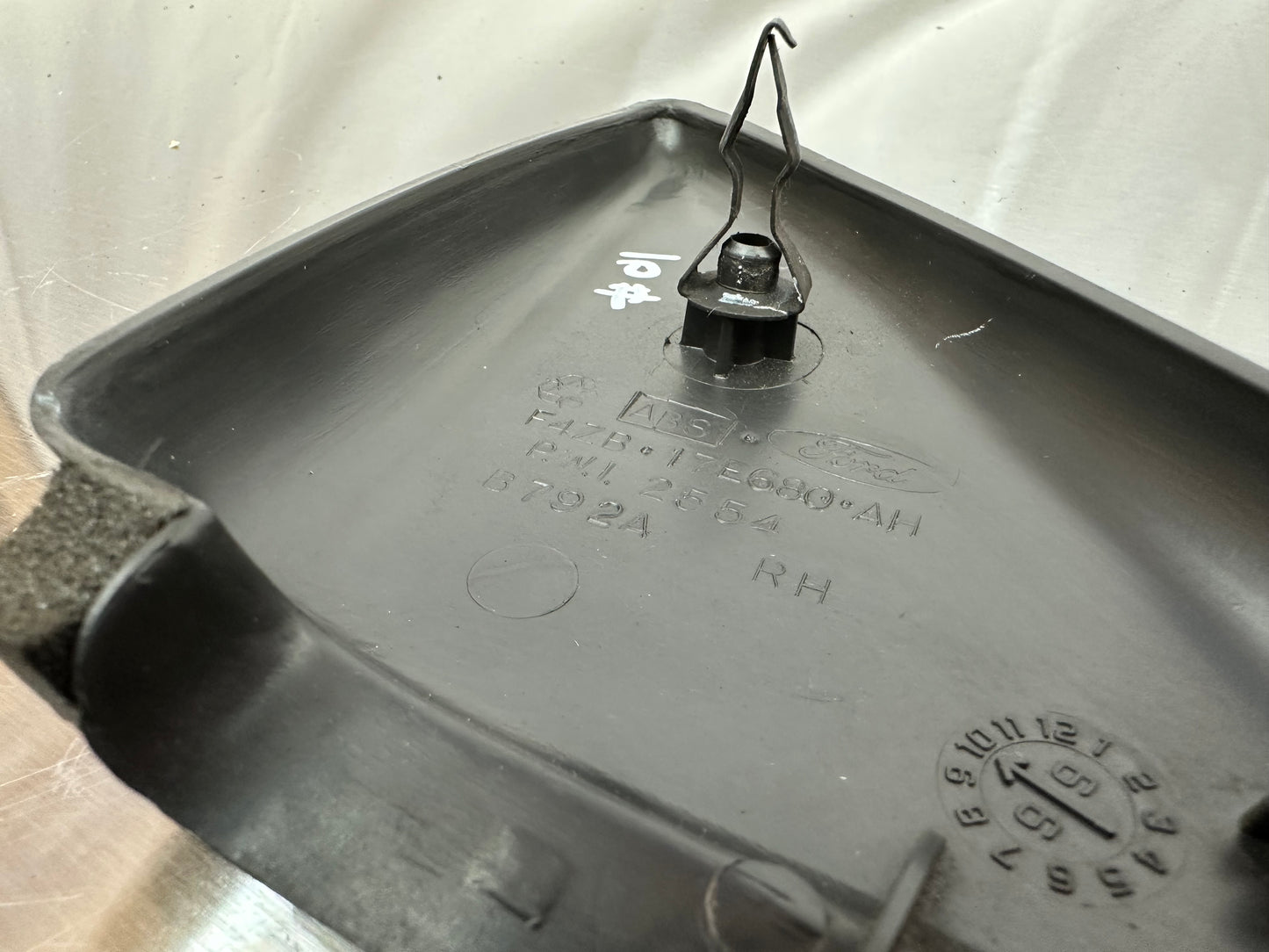 99-04 Ford Mustang Speaker Delete Door Mirror Interior Trim RH OEM F4ZB-17E680- AH #01