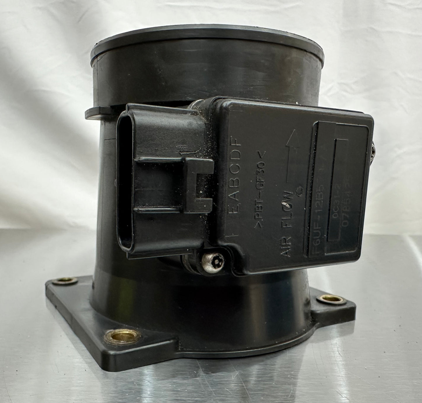 99-04 Ford Mustang MAF Mass Flow Air Center Sensor 2V OEM F6UF-12B579-AA, F8ZF-12B644-AA #01