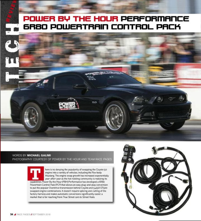 PBH Gen 1 6R80 Control Pack for 2011-14 Coyote Swaps