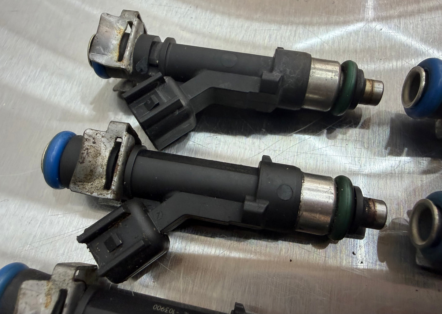 11-14 Ford Mustang 5.0 F150 BOSCH Fuel Injectors OEM BR3E-EB #CY