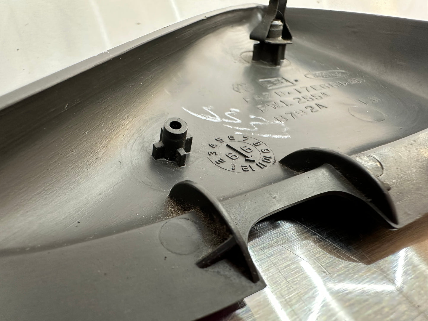 99-04 Ford Mustang Speaker Delete Door Mirror Interior Trim LH OEM F4ZB-17E681- AH #01