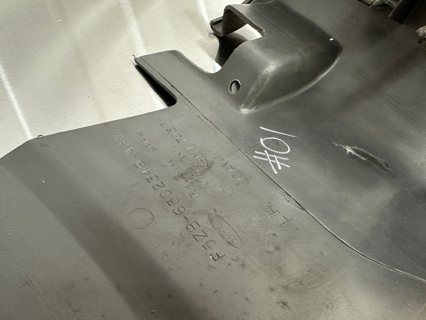 99-04 Ford Mustang Lower Kick Panel LH OEM F5ZB-6302349-AAW #01