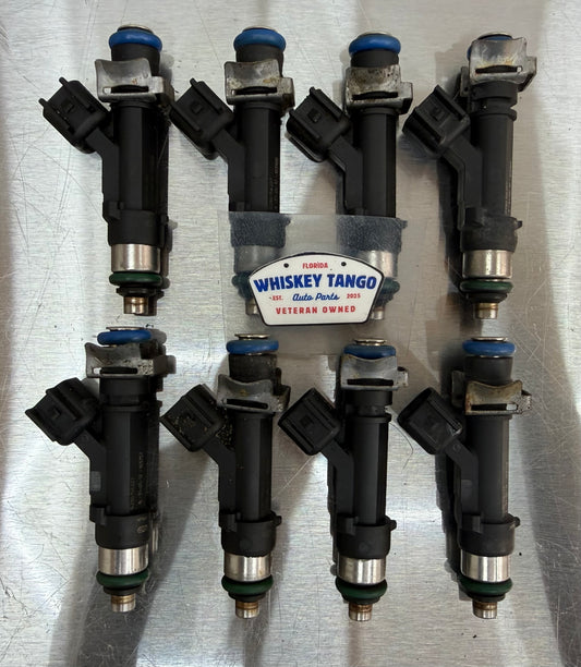 11-14 Ford Mustang 5.0 F150 BOSCH Fuel Injectors OEM BR3E-EB #CY