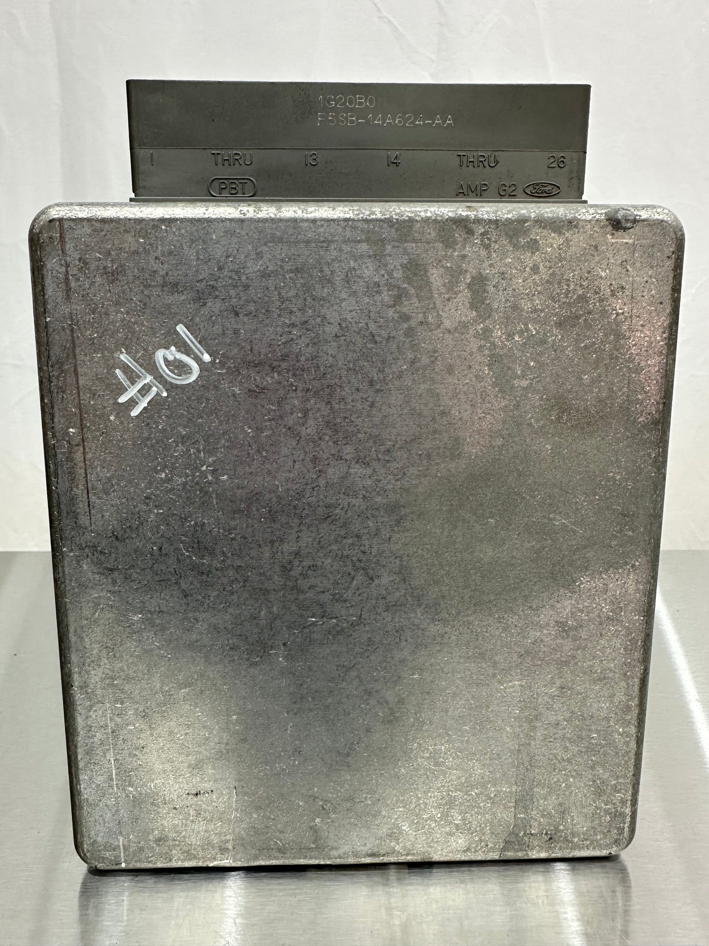 99-04 Ford Mustang Manual 4.6L 2V PATS Passive Anti Theft System ECU Engine Control Unit OEM XL24-11A27-AA, 1R3F-12A650-MC, F7AF-12B525-AA, XR3F-10A855-AA, XR3F10894-ABS, F4ZF-10B885-A, 44ZG-2179 #01