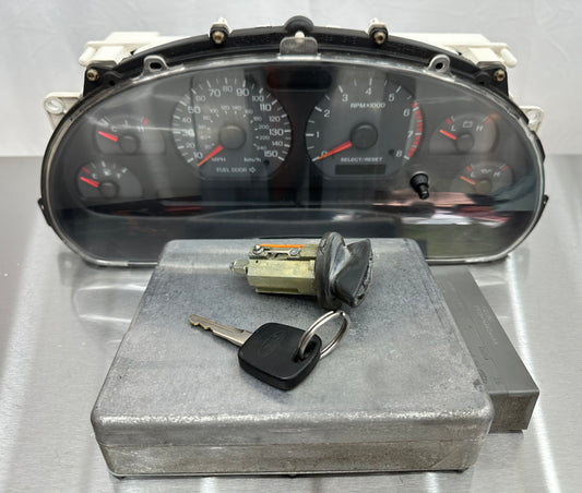 99-04 Ford Mustang Manual 4.6L 2V PATS Passive Anti Theft System ECU Engine Control Unit OEM XL24-11A27-AA, 1R3F-12A650-MC, F7AF-12B525-AA, XR3F-10A855-AA, XR3F10894-ABS, F4ZF-10B885-A, 44ZG-2179 #01