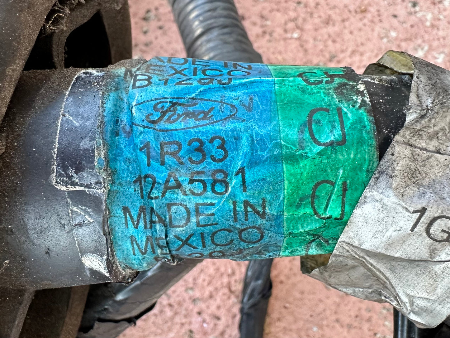 99-04 Ford Mustang Engine and ECU Harness OEM 1R33-12A581-CJF5SB-14A646-AA #01