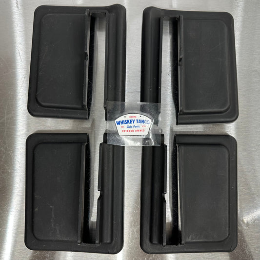 99-04 Ford Mustang Seat Bolt Track Cover (Set of 4) XR33-63618C82-AB, XR33-63618C82-BB, XR33-63618C84-BB, XR33-63618C84-AB OEM #01