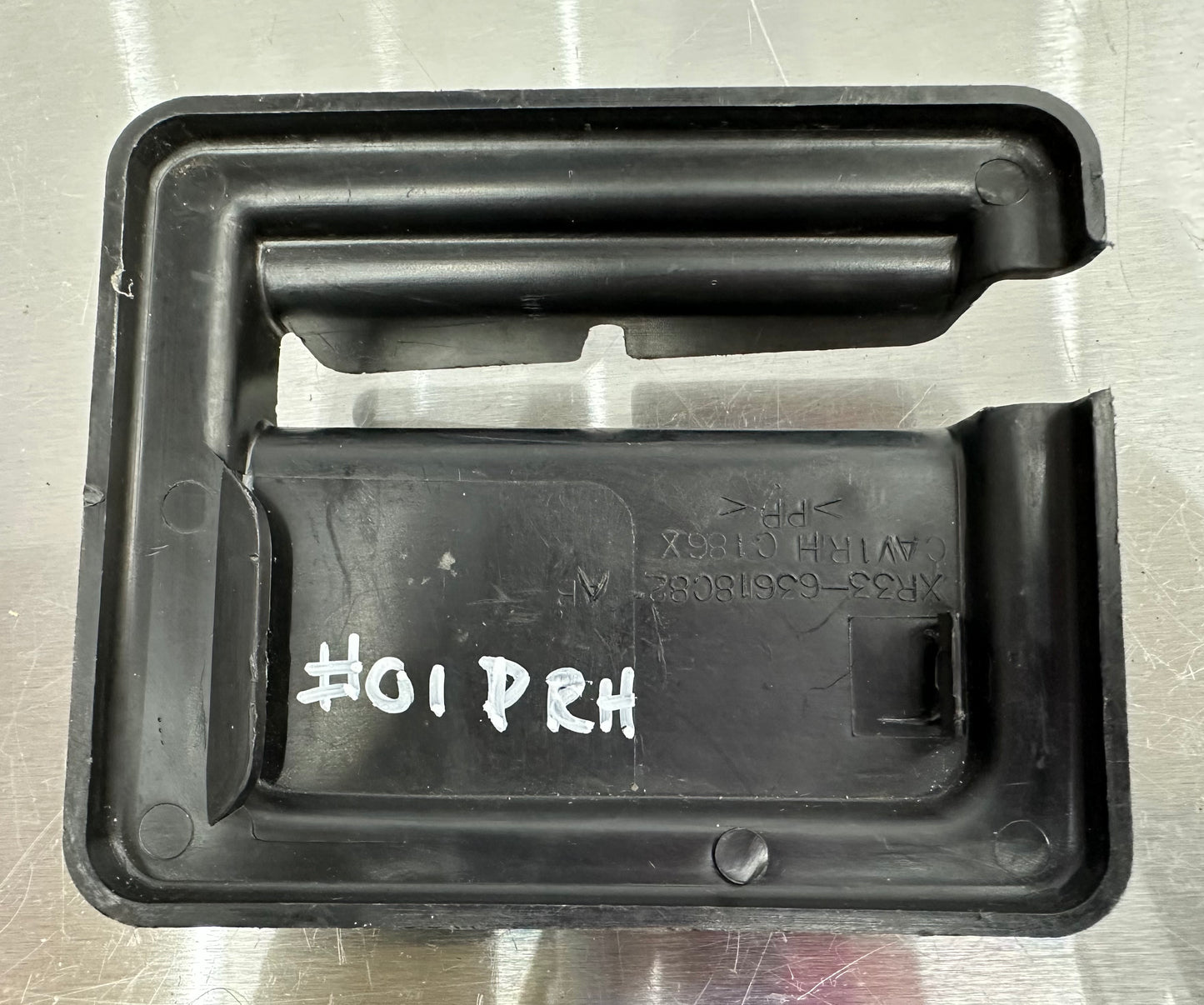 99-04 Ford Mustang Seat Bolt Track Cover (Set of 4) XR33-63618C82-AB, XR33-63618C82-BB, XR33-63618C84-BB, XR33-63618C84-AB OEM #01