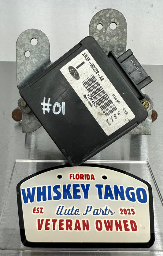 99-04 Ford Mustang ECM Gas Fuel Pump Control Module  OEM XR3F-9D372-AE, F50B-14A624-MA #01
