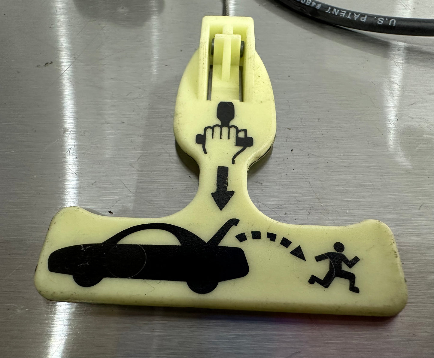 99-04 Ford Mustang Trunk Latch Lock Emergency Release Actuator OEM XR3A-6343282-CA #01