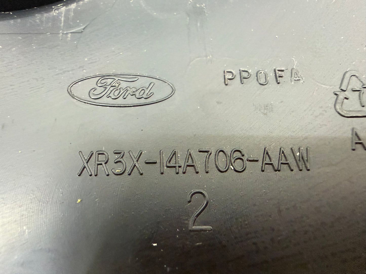 99-04 Ford Mustang Driver LH Power Seat 6-Way Control Switch Panel OEM XR3X-14A706-AAW #02