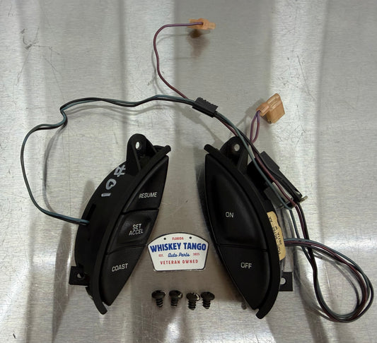 99-04 Ford Mustang Steering Wheel Controls Button Assembly Cruise Control OEM F5ZC-9D780-AA #01