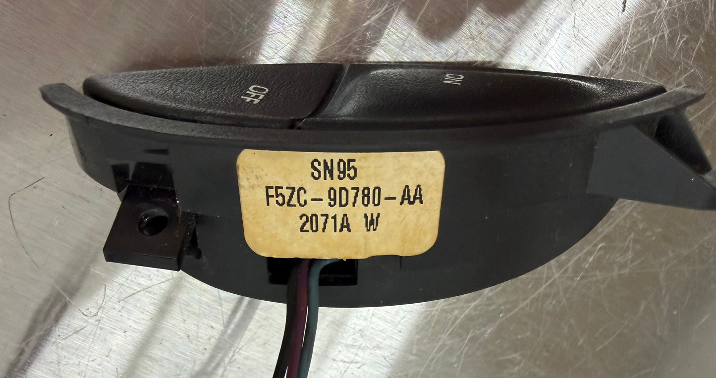 99-04 Ford Mustang Steering Wheel Controls Button Assembly Cruise Control OEM F5ZC-9D780-AA #01