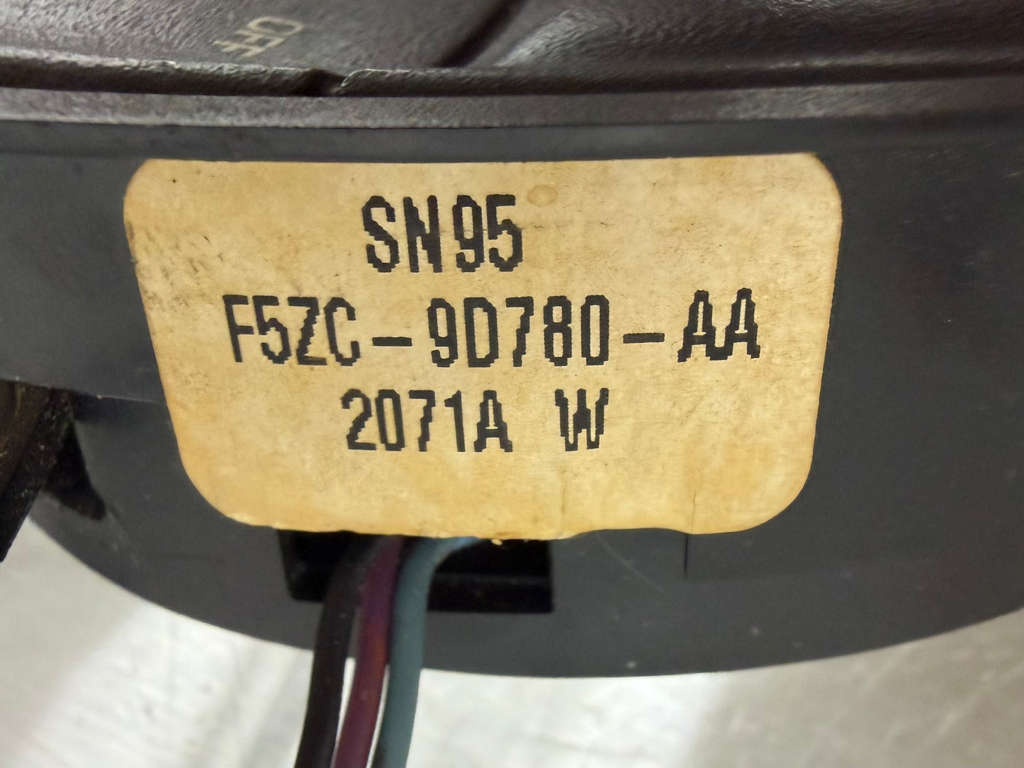 99-04 Ford Mustang Steering Wheel Controls Button Assembly Cruise Control OEM F5ZC-9D780-AA #01