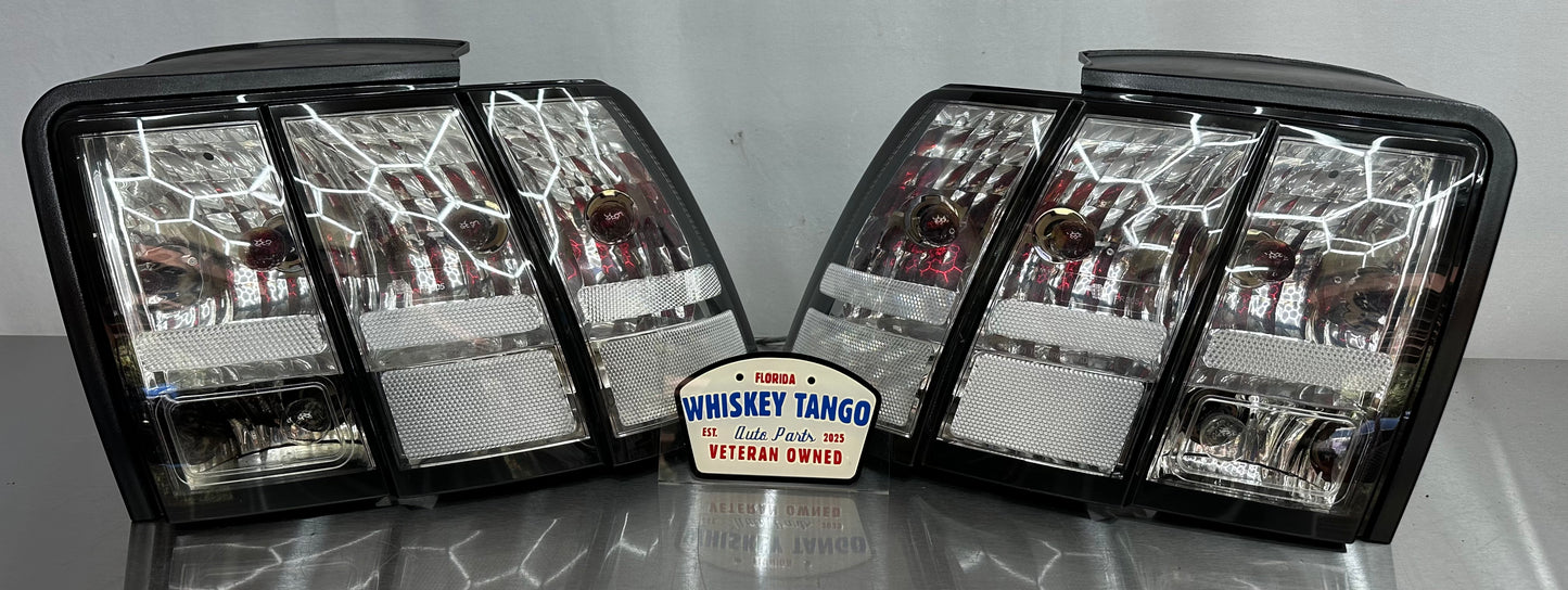 99-04 Ford Mustang Tail Lights LH RH Aftermarket #03