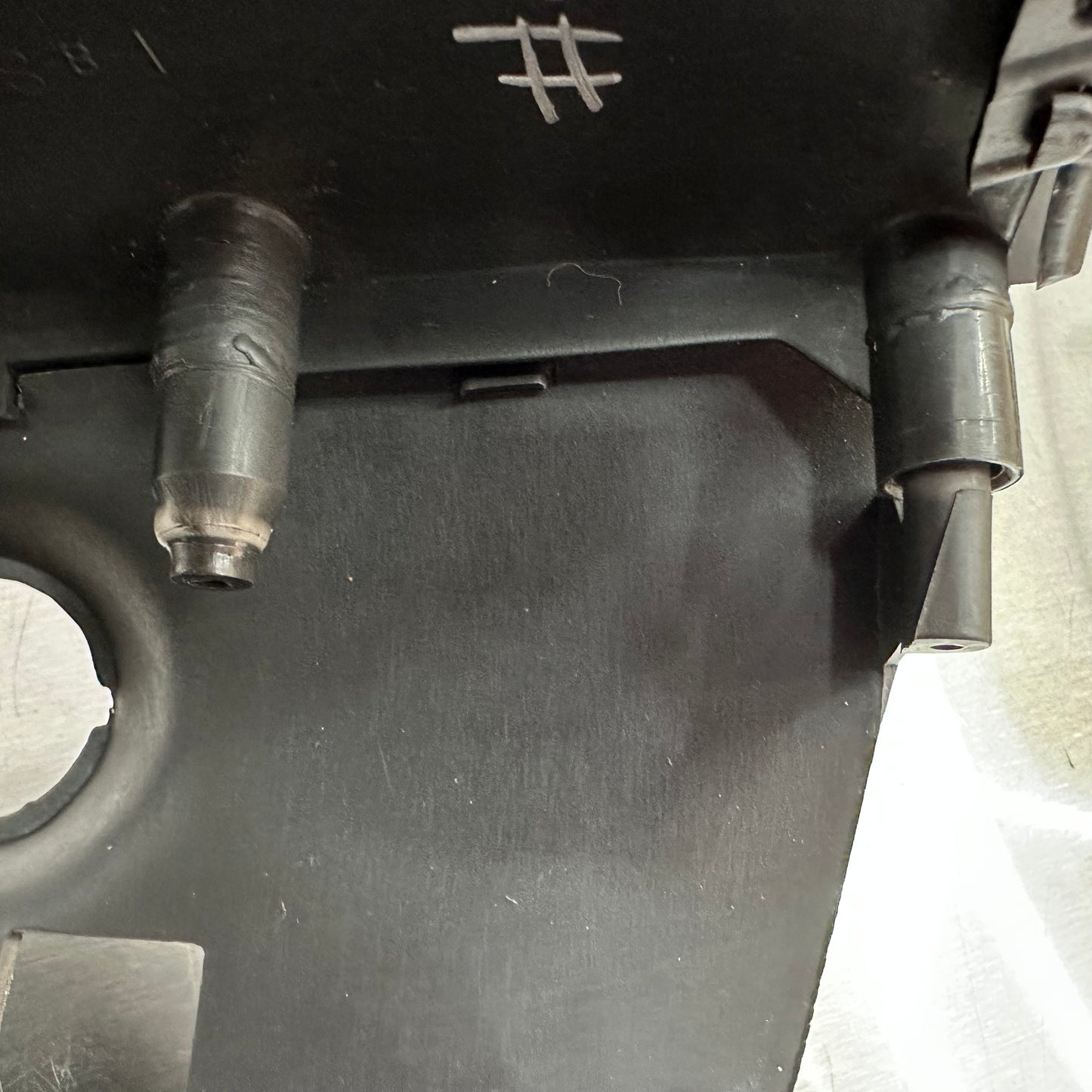 99-04 Ford Mustang Upper and Lower Steering Wheel Column Cover OEM F8SC-3K512-AWW #02