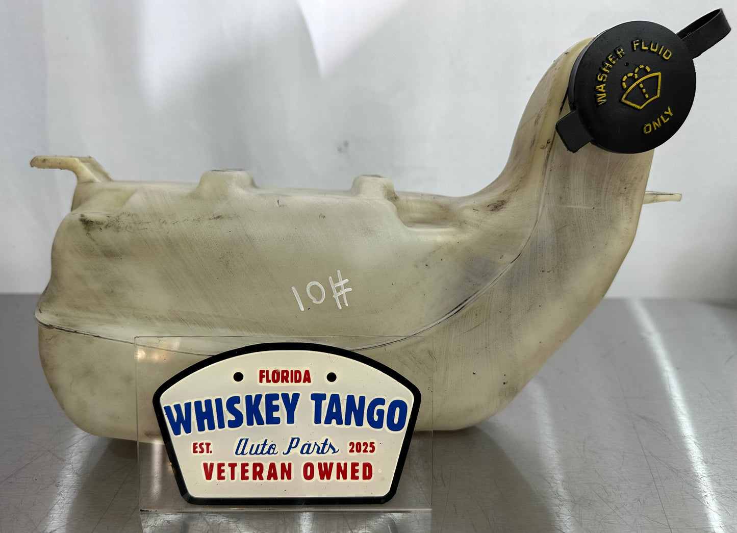 99-04 Ford Mustang Washer Fluid Reservoir Tank & Pump OEM #01