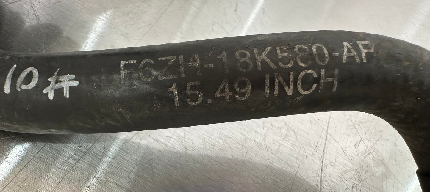 99-04 Ford Mustang Heater To Engine HVAC Heater Hose 15.49 Inch F6ZH-18K580-AF #01