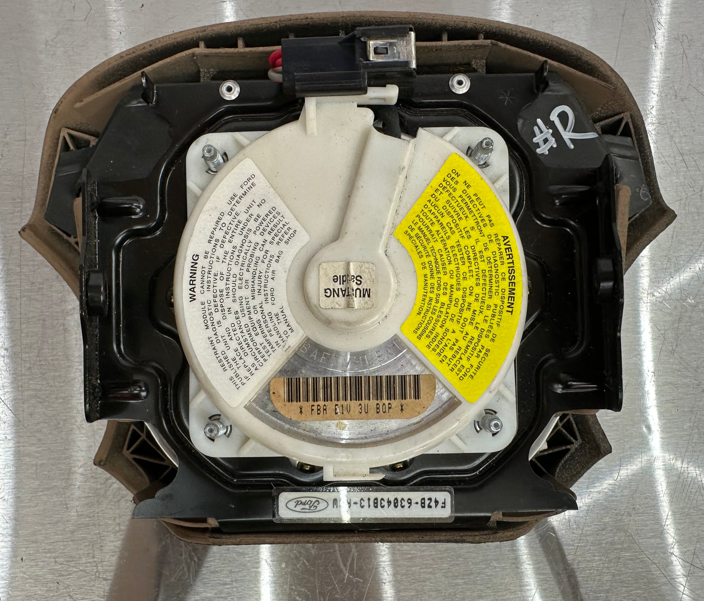 99-04 Ford Mustang Steering Wheel Airbag OEM #R