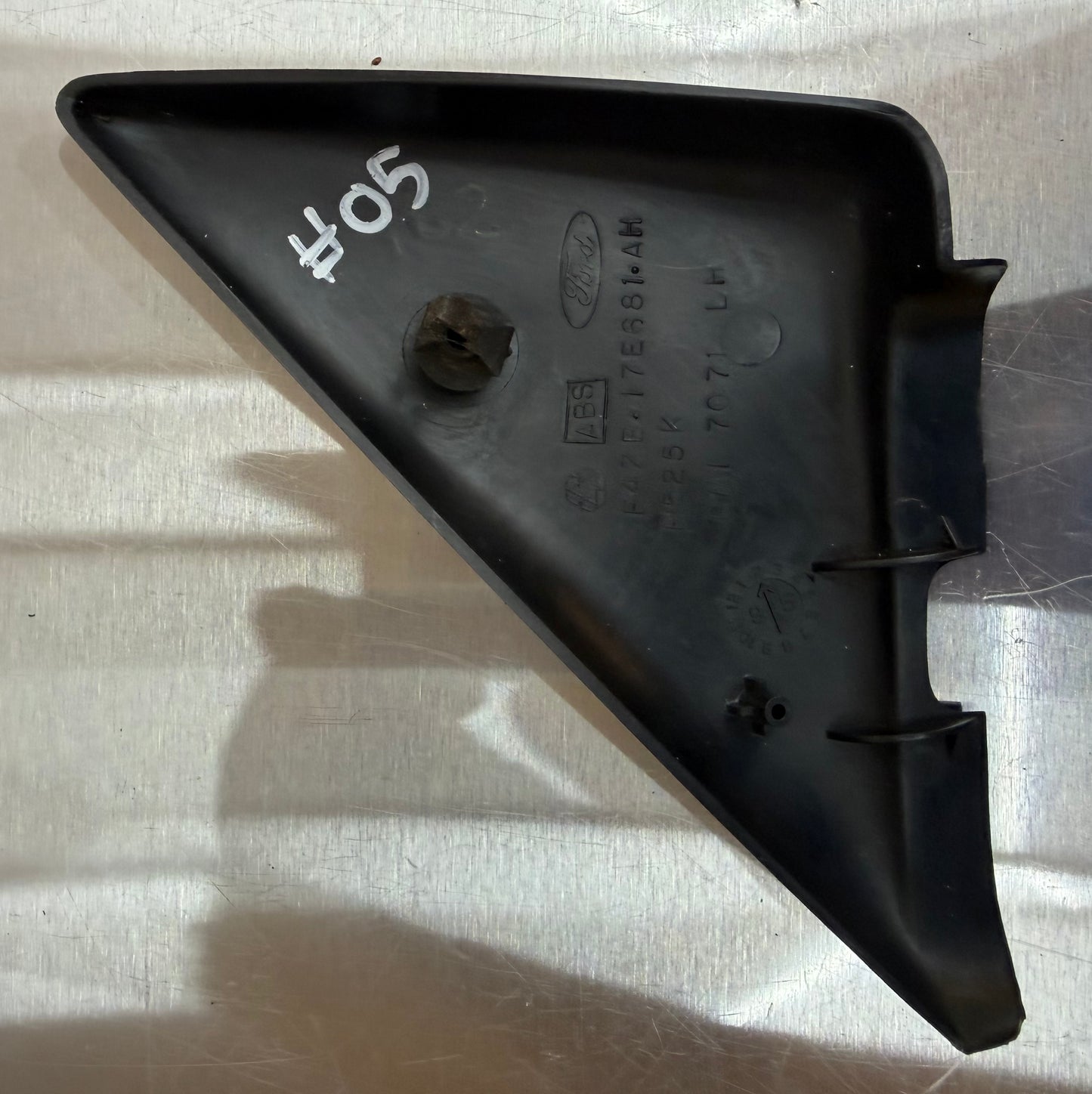 99-04 Ford Mustang Door Panel Mirror Trim Covers LH RH OEM F4ZB-17E681-AH, F4ZB-17E680-AH #05