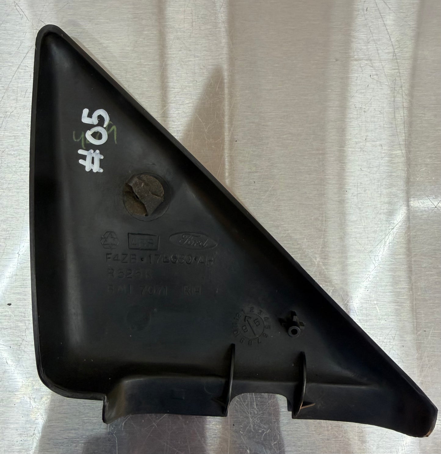 99-04 Ford Mustang Door Panel Mirror Trim Covers LH RH OEM F4ZB-17E681-AH, F4ZB-17E680-AH #05