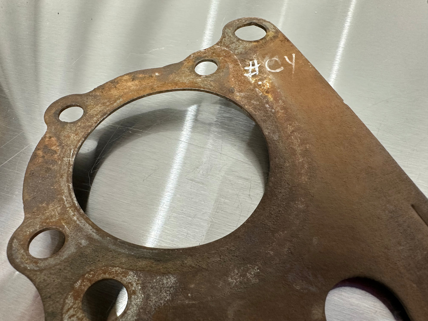 11-14 Ford Mustang F150 Automatic Transmission Spacer Plate OEM AC3E-6A373-BA #CY
