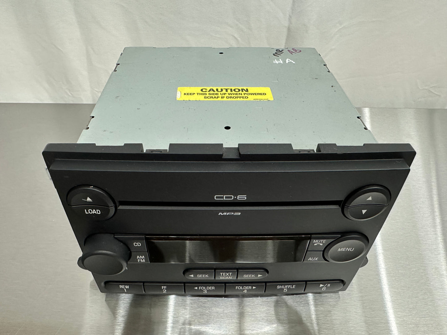 07 Ford F150 Edge Radio 6 Disc CD MP3 AM/FM OEM 7T4T-18C815-AG #A