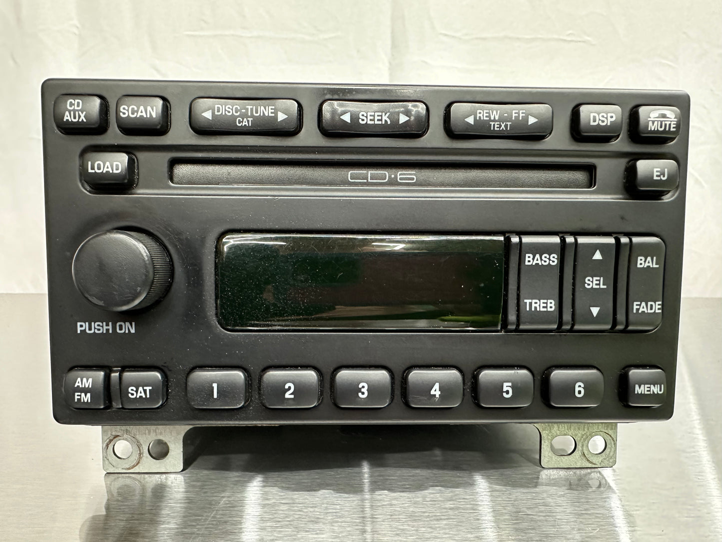 04-05 Ford Expedition Explorer 6 CD Radio AM/FM 4L2T-18C815-CE OEM #AB