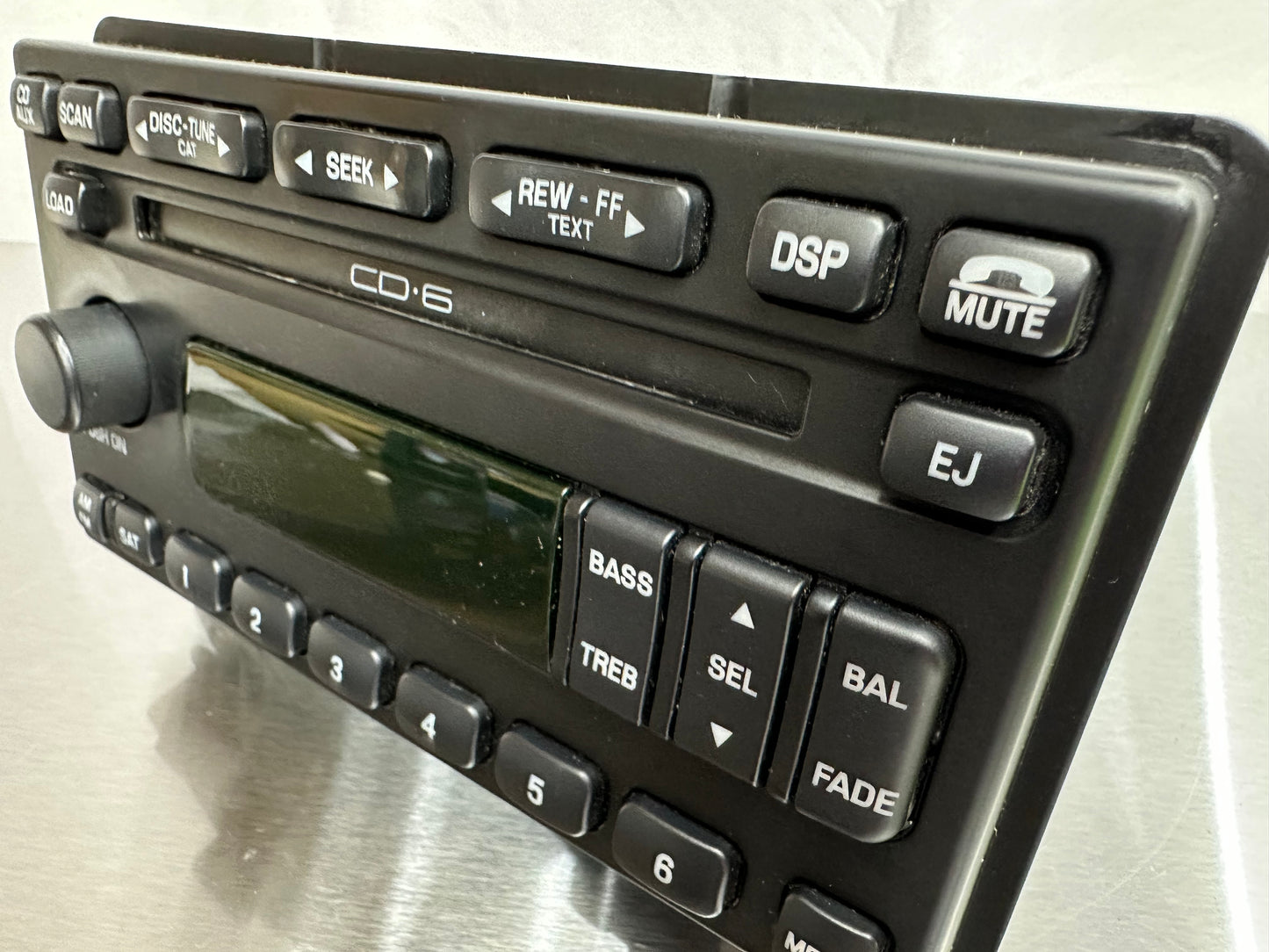 04-05 Ford Expedition Explorer 6 CD Radio AM/FM 4L2T-18C815-CE OEM #AB