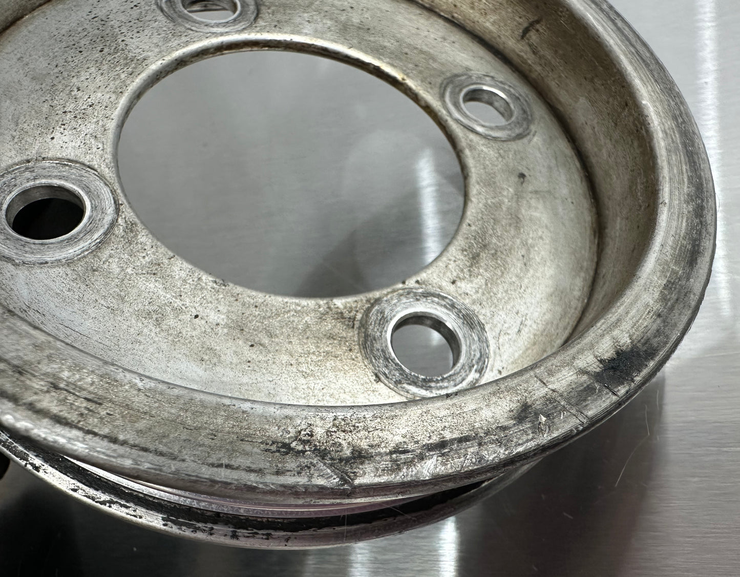 94-95 Ford Mustang SN95 Under Drive Crank and Water Pump Pulleys