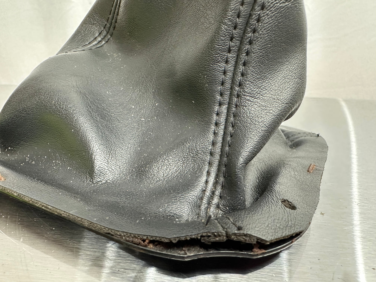 87-93 Ford Mustang GT Shifter Boot Black OEM #AD