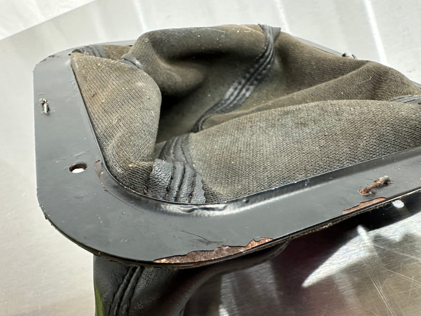 87-93 Ford Mustang GT Shifter Boot Black OEM #AD