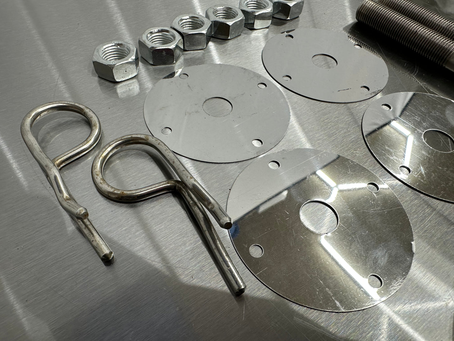 Hood Pins Assembly Kit Aftermarket