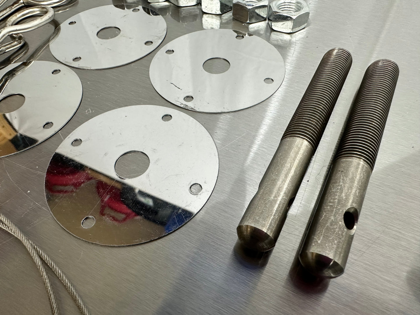 Hood Pins Assembly Kit Aftermarket