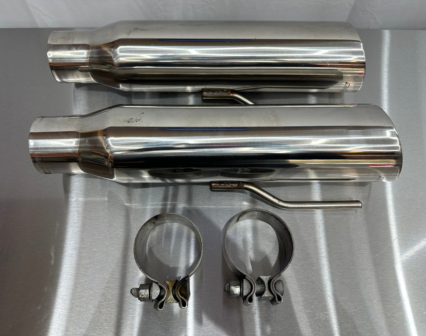 99-04 Ford Mustang SLP Exhaust Tips Aftermarket #01