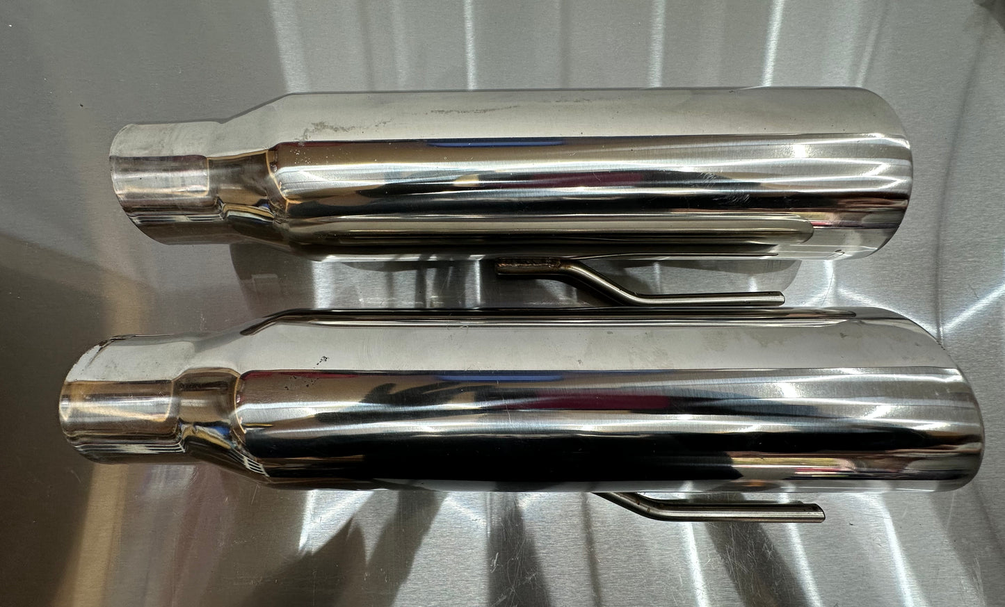 99-04 Ford Mustang SLP Exhaust Tips Aftermarket #01